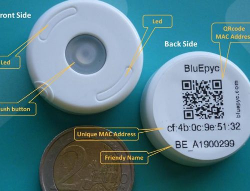 BluEpyc BLE Disk Beacon & Accessories